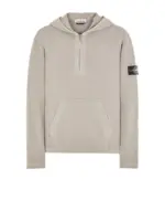 70% Recycled Cotton Fleece Stone Island Hoodie