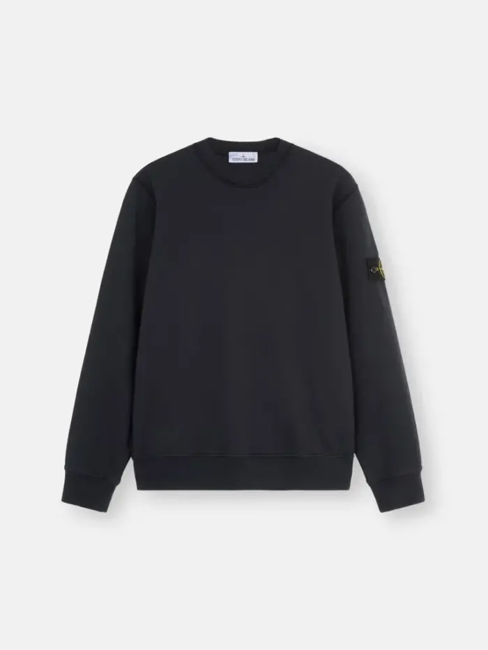 Crewneck Sweatshirt with Ribbing