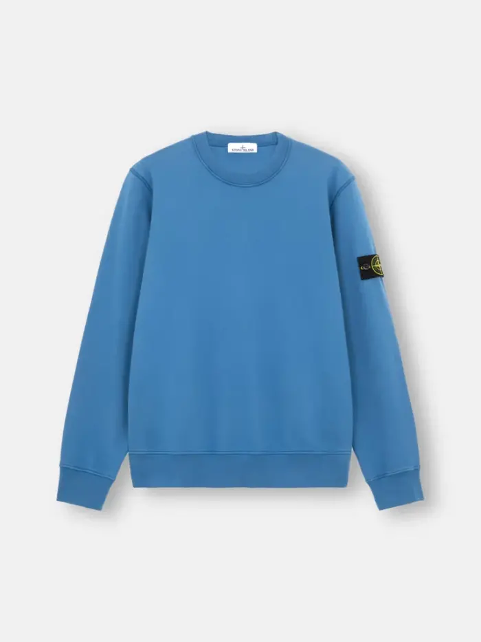 Crewneck Sweatshirt with Ribbing