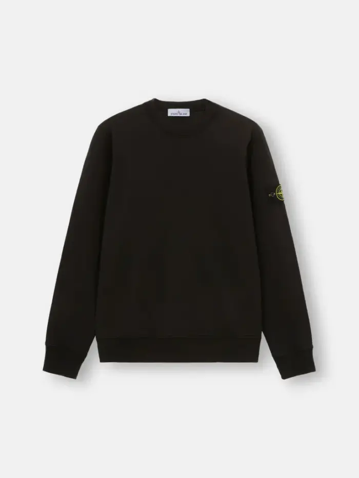 Crewneck Sweatshirt with Ribbing