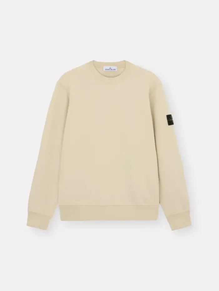 Crewneck Sweatshirt with Ribbing