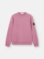 Crewneck Sweatshirt with Ribbing