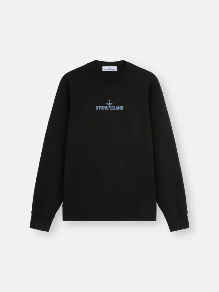 Crewneck Sweatshirt with 'Institutional One' Print